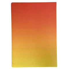 Acar Termo Deri Esnek Kapaklı Degrade Turuncu-Sarı 21*30 Cm A4 Çizgili Defter