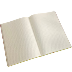 Acar Termo Deri Esnek Kapaklı Degrade Turuncu-Sarı 21*30 Cm A4 Çizgili Defter