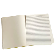 Acar Termo Deri Esnek Kapaklı Degrade Turuncu-Sarı 21*30 Cm A4 Çizgisiz Defter