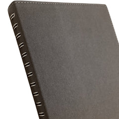 Acar Timex Soft Defter 16*23,5cm 256 Sayfa Yarı Gizli Spiralli Çizgisiz Gri