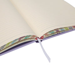 Lilas 16*21,5cm 304 Sayfa 70 gr. İvory Çizgili Kenar Sayfa Boyamalı Defter