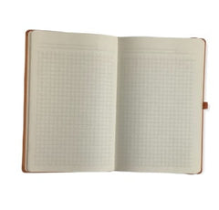 Acar Bullet Termo Deri Kapaklı 13*21 cm 256 Sayfa Kareli Defter