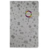 Acar Creative Mıknatıs Patlı 13*21cm 112 Sayfa 70gr. İvory Çizgisiz Defter