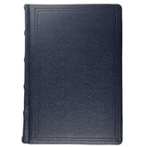 Acar Quimpir Defter 14,3*20,5 cm Sert Kapak Hakiki Deri Çizgili Kenar Yaldız Boyamalı Defter