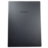 Acar Termo Deri Esnek Kapaklı 21*30 cm 128 Sayfa Dot(Noktalı) Tarihsiz Planner Defter Siyah-Mavi