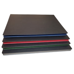 Acar Termo Deri Baskısız Esnek Kapaklı Yan Kenar Boyamalı 21*30 cm 128 Sayfa Dot(Noktalı) Planner Defter Siyah-Gri