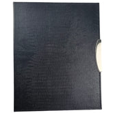 Acar Zara Termo Deri Metal Aksesuarlı 18,5*23 Cm 240 Sayfa Tarihsiz Planlayıcı Organizer Siyah