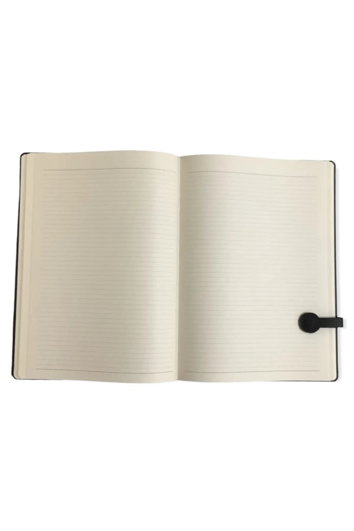 Acar OUTLET Termo Deri Kapaklı 21,5*30cm 192sayfa Araba Lastiği Mıknatıs Patlı Siyah Defter