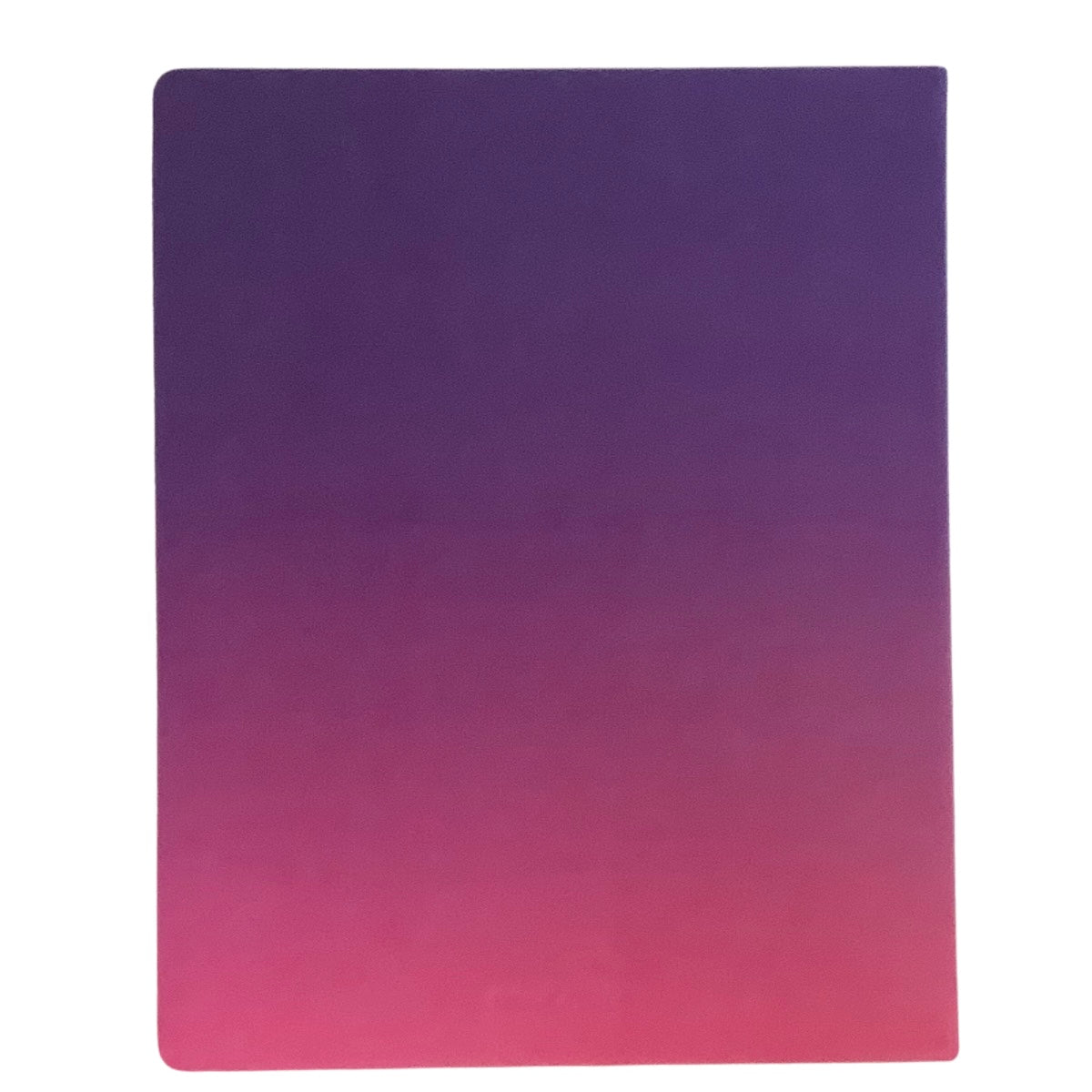 Acar Termo Deri Esnek Kapaklı Degrade Mor Pembe 20*25 Cm  Çizgili Defter