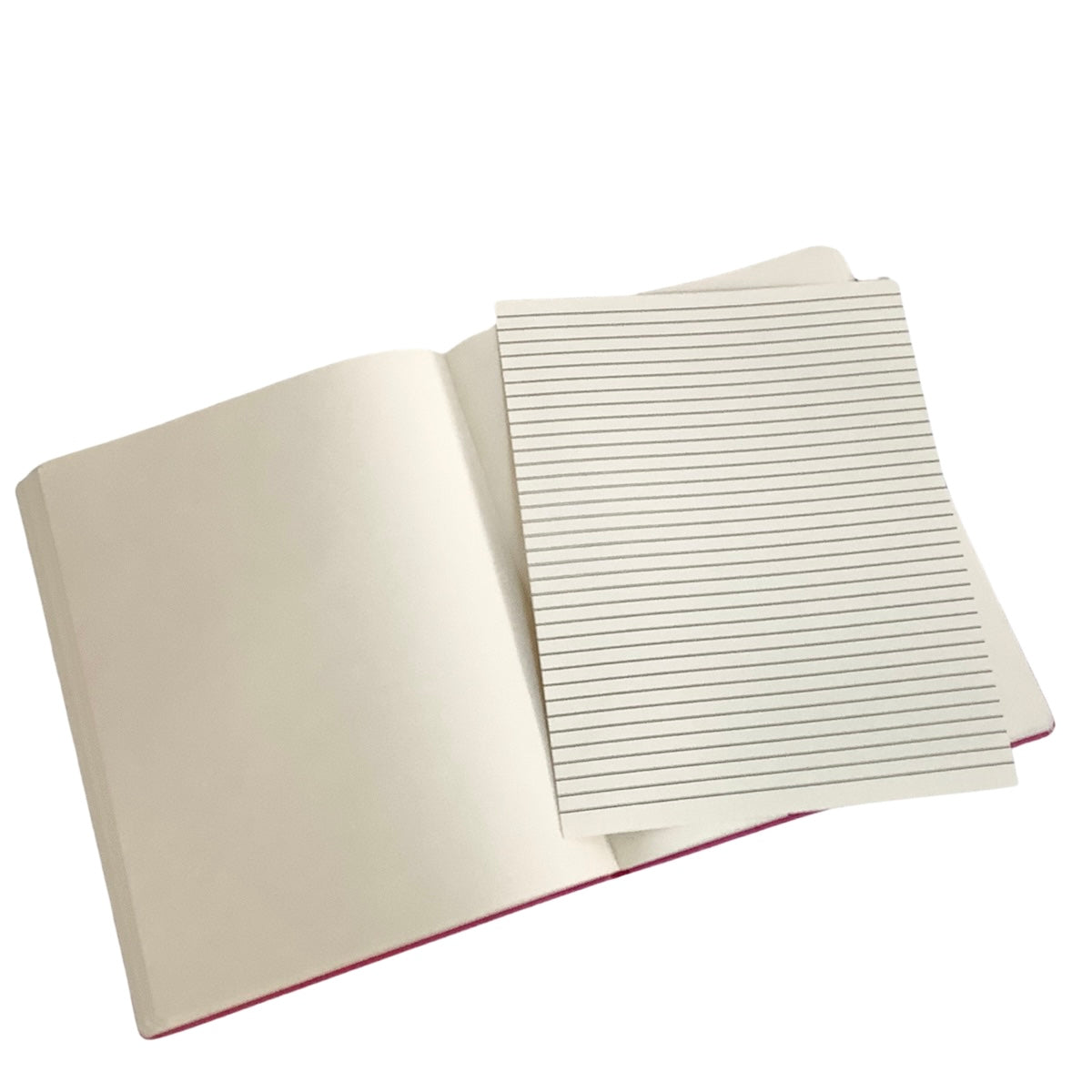 Acar Termo Deri Esnek Kapaklı Degrade Mor Pembe 20*25 Cm Çizgisiz Defter