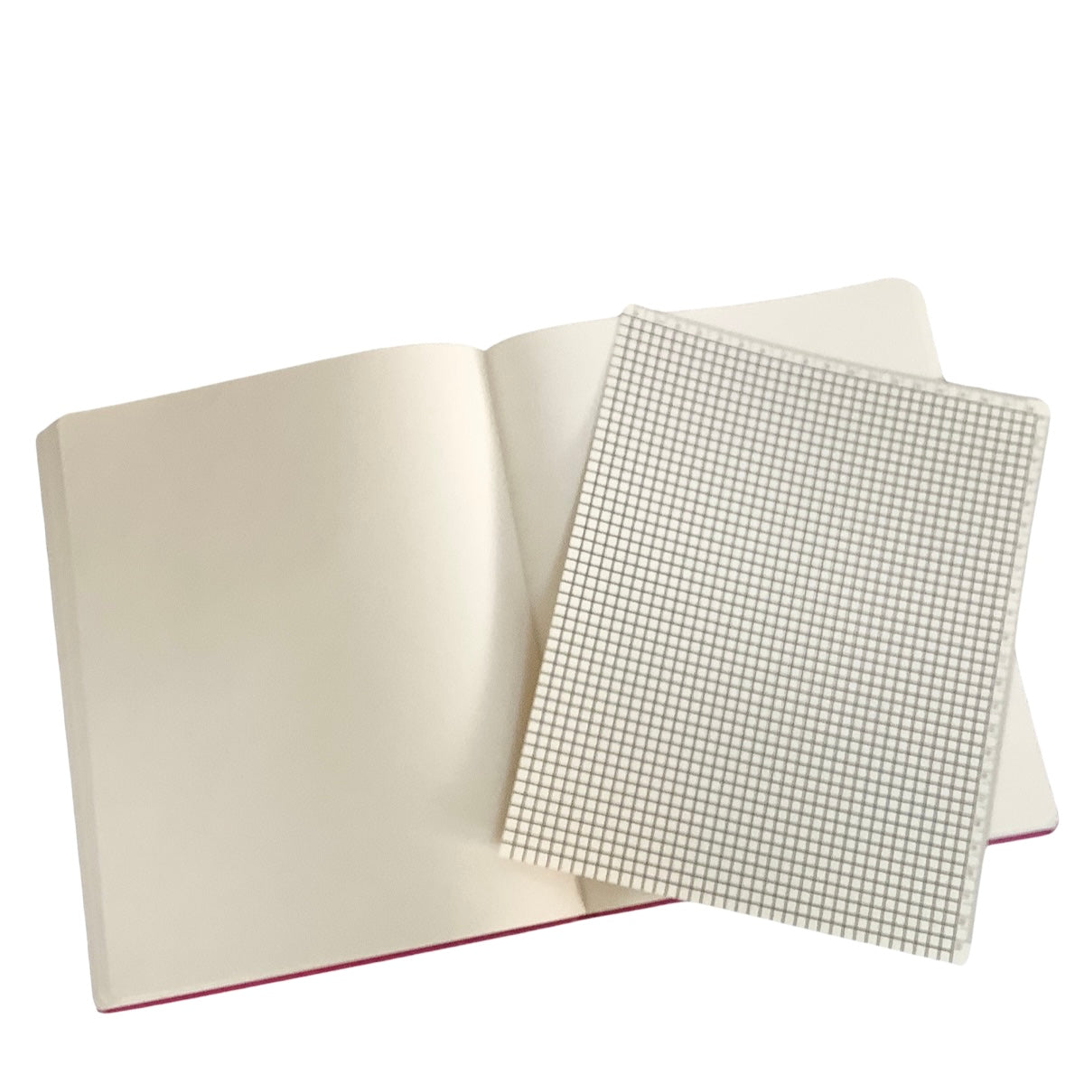 Acar Termo Deri Esnek Kapaklı Degrade Mor Pembe 20*25 Cm Çizgisiz Defter