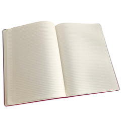 Acar Termo Deri Esnek Kapaklı Degrade Mor Pembe 21*30 Cm A4 Çizgisiz Defter