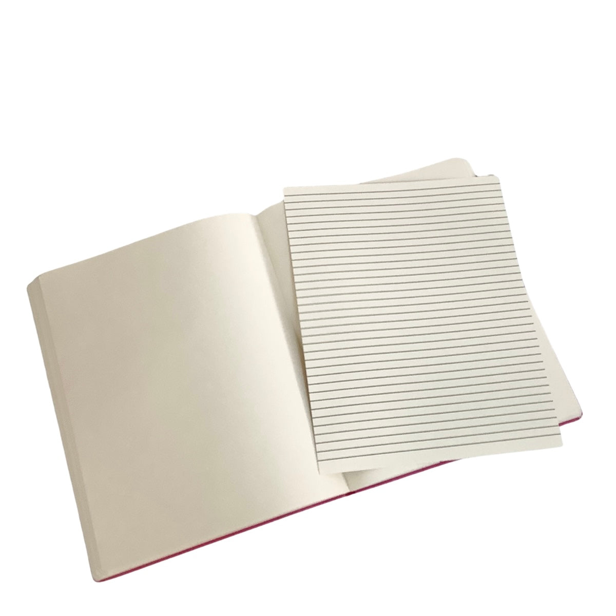 Acar Termo Deri Esnek Kapaklı Degrade Mor Pembe 21*30 Cm A4 Çizgisiz Defter