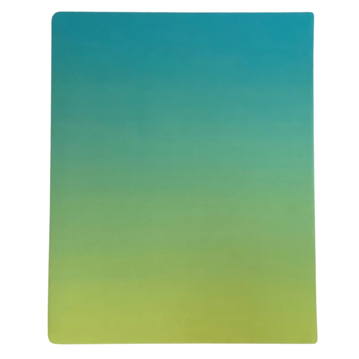 Acar Termo Deri Esnek Kapaklı Degrade Turkuaz-Yeşil 20*25 Cm Çizgili Defter
