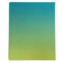 Acar Termo Deri Esnek Kapaklı Degrade Turkuaz-Yeşil 20*25 Cm Çizgili Defter