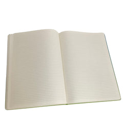 Acar Termo Deri Esnek Kapaklı Degrade Turkuaz-Yeşil 21*30 Cm A4 Çizgili Defter