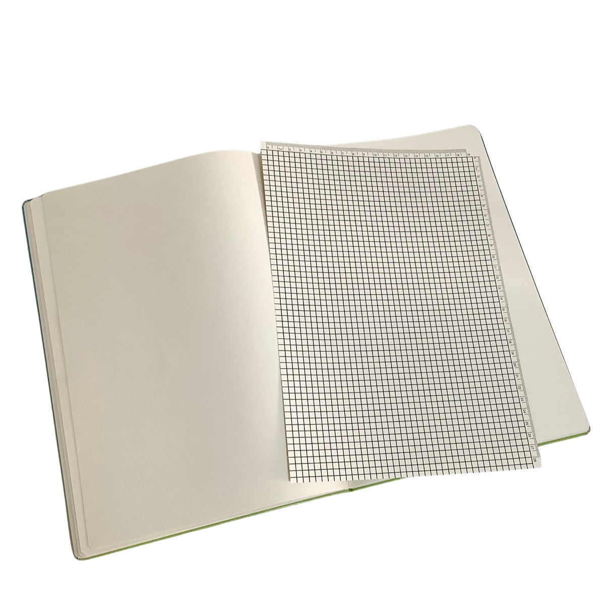 Acar Termo Deri Esnek Kapaklı Degrade Turkuaz-Yeşil 21*30 Cm A4 Çizgisiz Defter