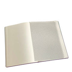 Acar Termo Deri Esnek Kapaklı Degrade Yeşil Mor 20*25 Cm  Çizgisiz Defter