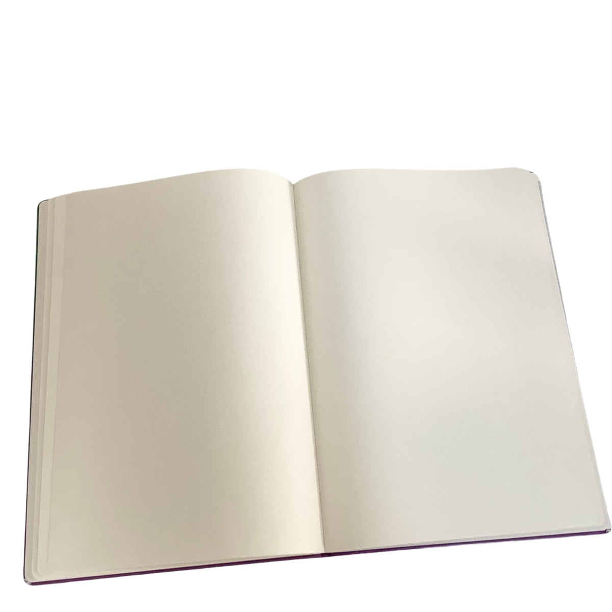 Acar Termo Deri Esnek Kapaklı Degrade Yeşil Mor 20*25 Cm  Çizgisiz Defter
