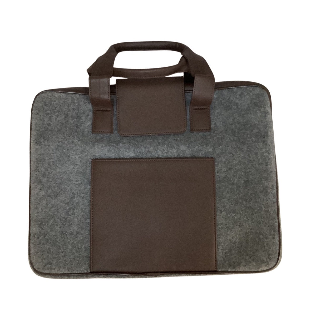 Acar Keçe Çanta Termo Deri Kombinli 40*30*10 Cm Evrak -Laptop Çantası