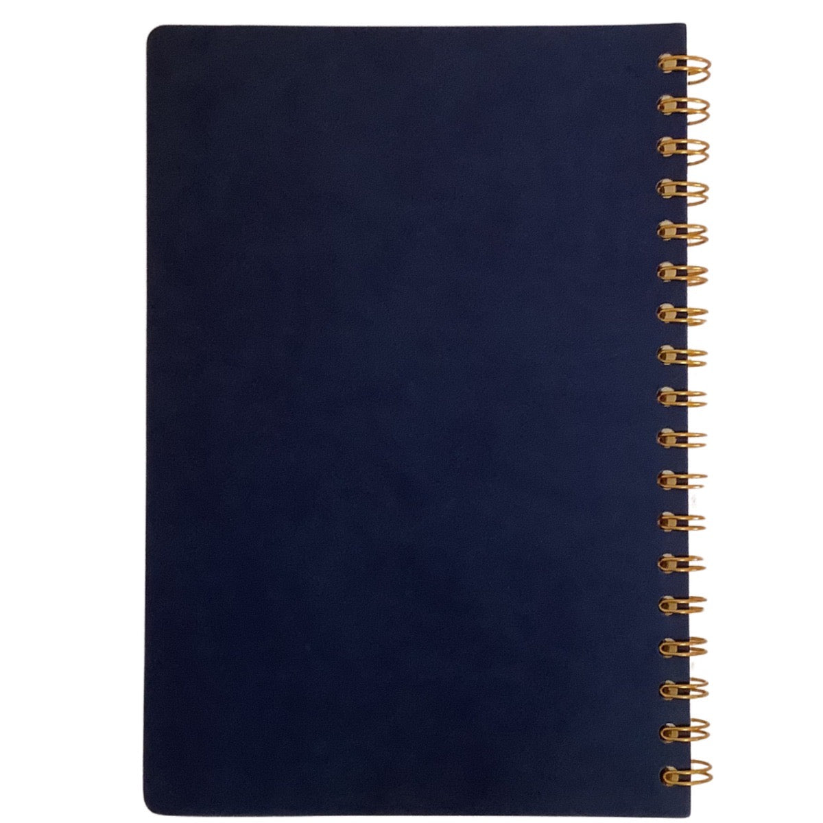 Acar Spiralli Termo Deri Esnek Kapaklı Lacivert16*24 Cm Çizgili Defter