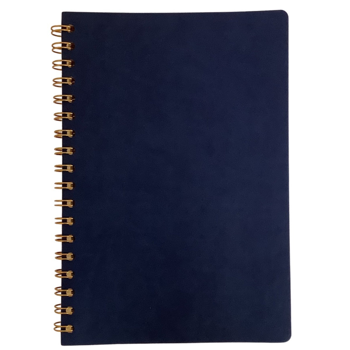 Acar Spiralli Termo Deri Esnek Kapaklı Lacivert16*24 Cm Çizgili Defter