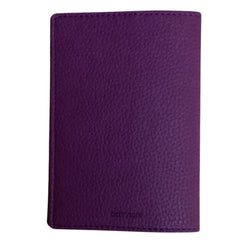 Acar Mira Termo Deri Pasaport Kılıfı Pasaportluk Seyahat Cüzdanı Dokulu Mor