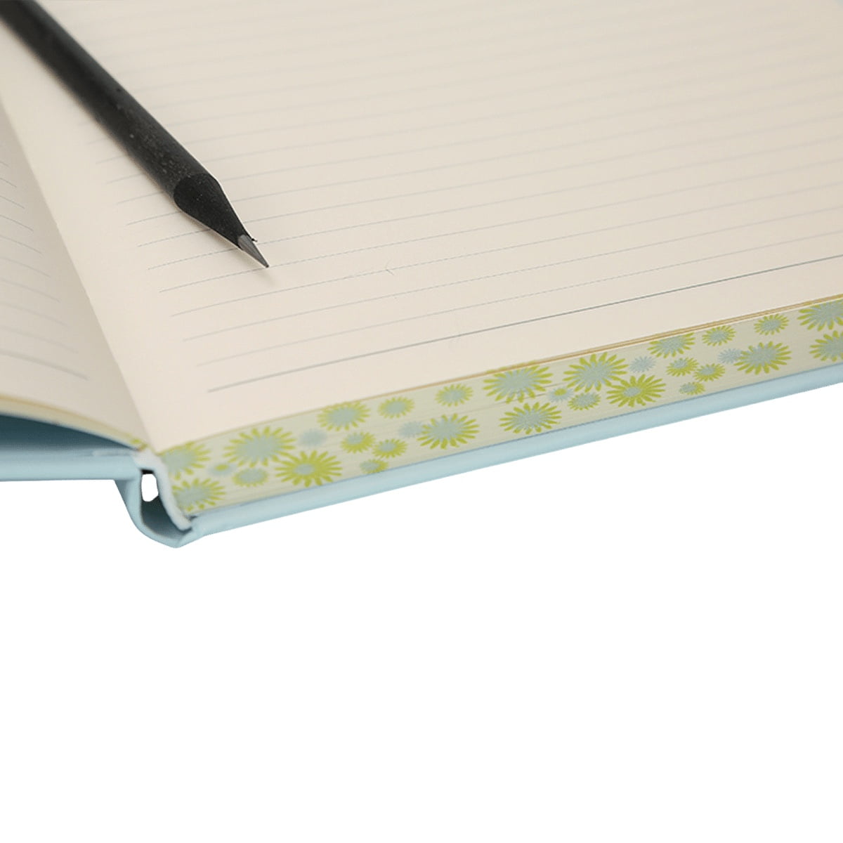 Blu 16*21,5cm 304 Sayfa 70 gr. İvory Çizgili Kenar Sayfa Boyamalı  Defter