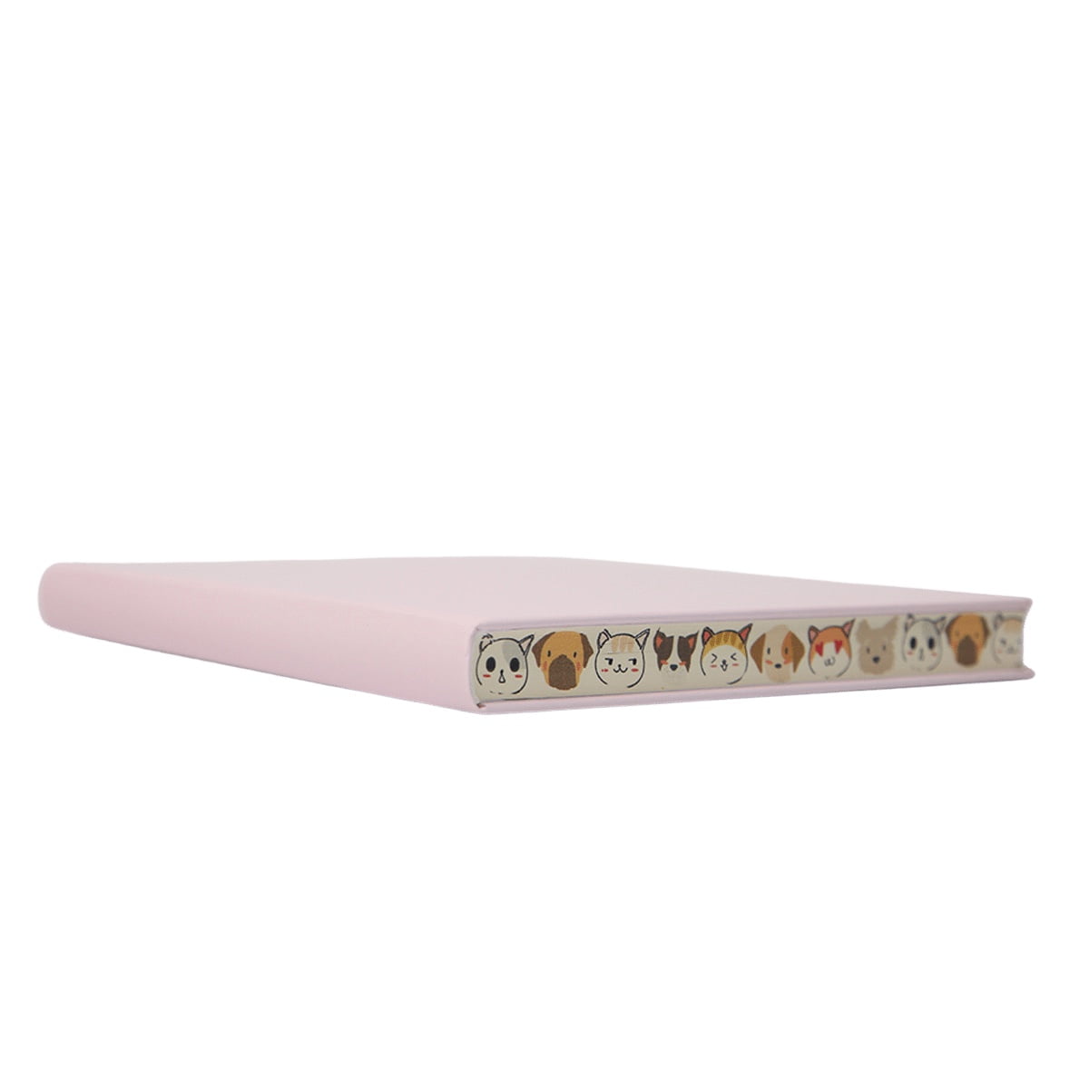 Pinky 16*21,5cm 304 Sayfa 70gr. İvory Çizgili Kenar Sayfa Boyamalı  Defter
