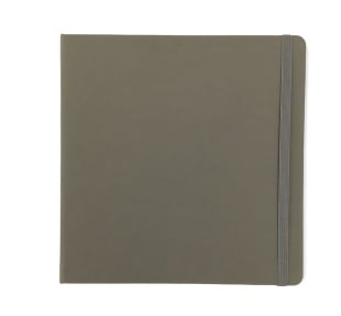Acar Square Termo Deri Kapaklı 17*17 cm 224 Sayfa Kareli Defter