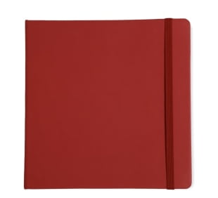 Acar Square Termo Deri Kapaklı 17*17 cm 224 Sayfa Kareli Defter