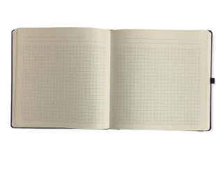 Acar Square Termo Deri Kapaklı 17*17 cm 224 Sayfa Kareli Defter