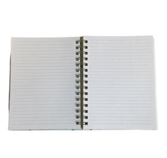 Acar Kuşe Sert Kapak Mermer Desenli 16*21cm 200 Sayfa Spiralli Defter