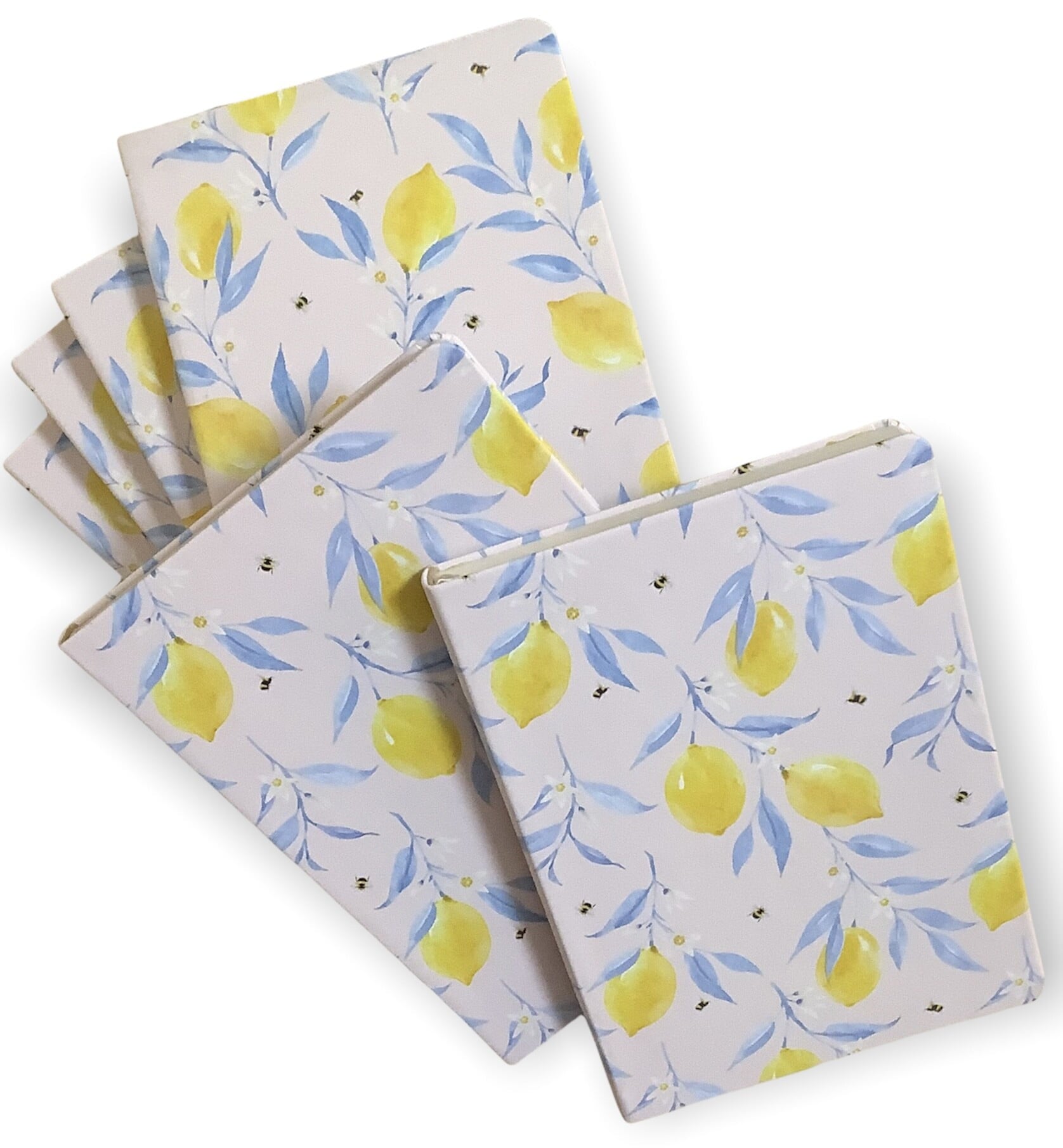 Acar Lemon Termo Esnek Kapaklı Çizgili 14,3*20,5 Cm 256 Sayfa Defter