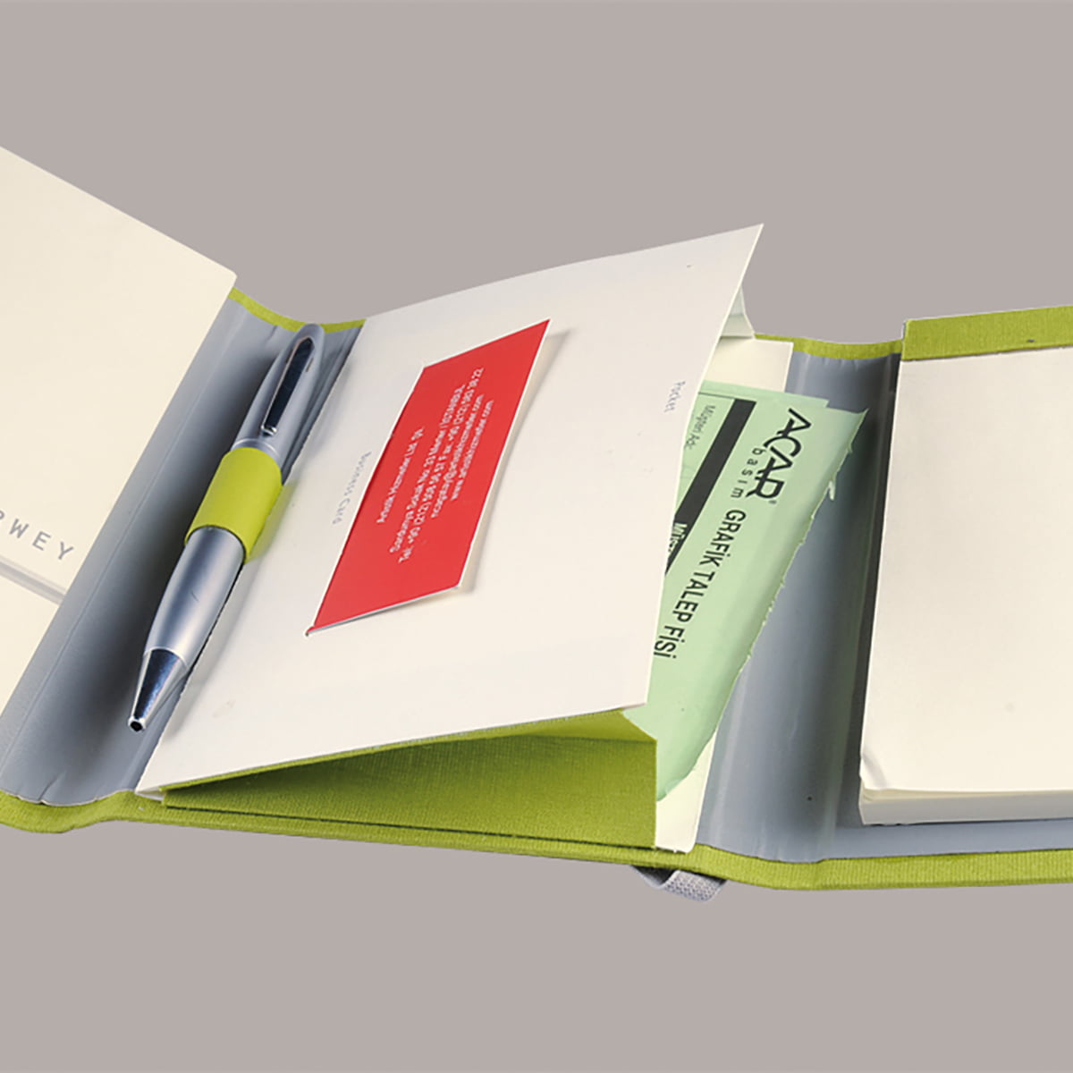 Acar Arwey Lewitt 10*15,5cm 112*2 Sayfa 70gr. İvory Çizgili Çizgisiz Defter