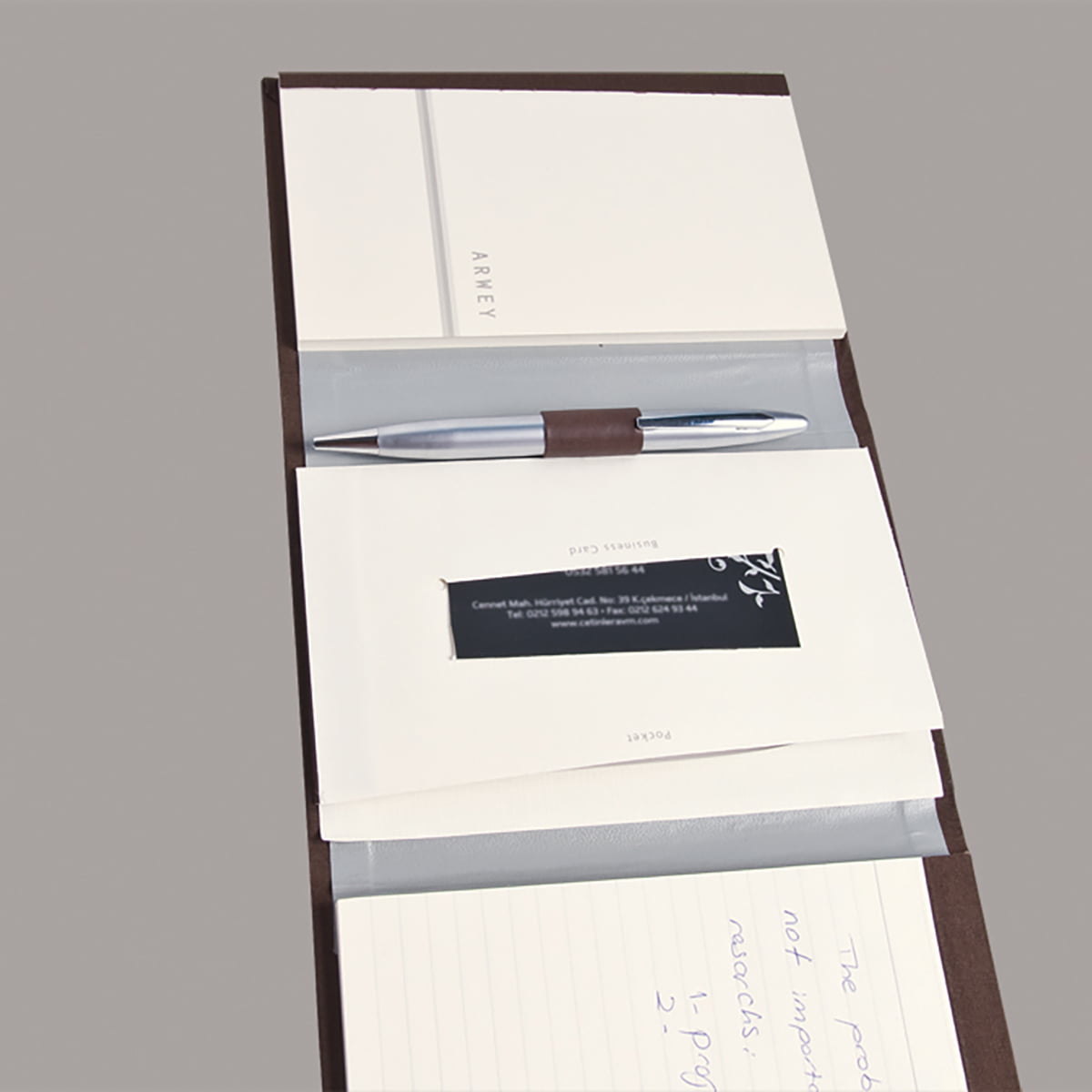 Acar Arwey Lewitt 10*15,5cm 112*2 Sayfa 70gr. İvory Çizgili Çizgisiz Defter