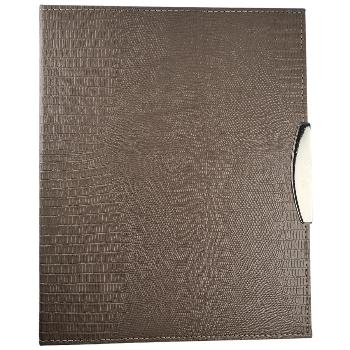 Acar Zara Termo Deri Metal Aksesuarlı 18,5*23 cm 240 Sayfa Tarihsiz Planlayıcı Organizer Bej