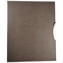 Acar Zara Termo Deri Metal Aksesuarlı 18,5*23 cm 240 Sayfa Tarihsiz Planlayıcı Organizer Bej