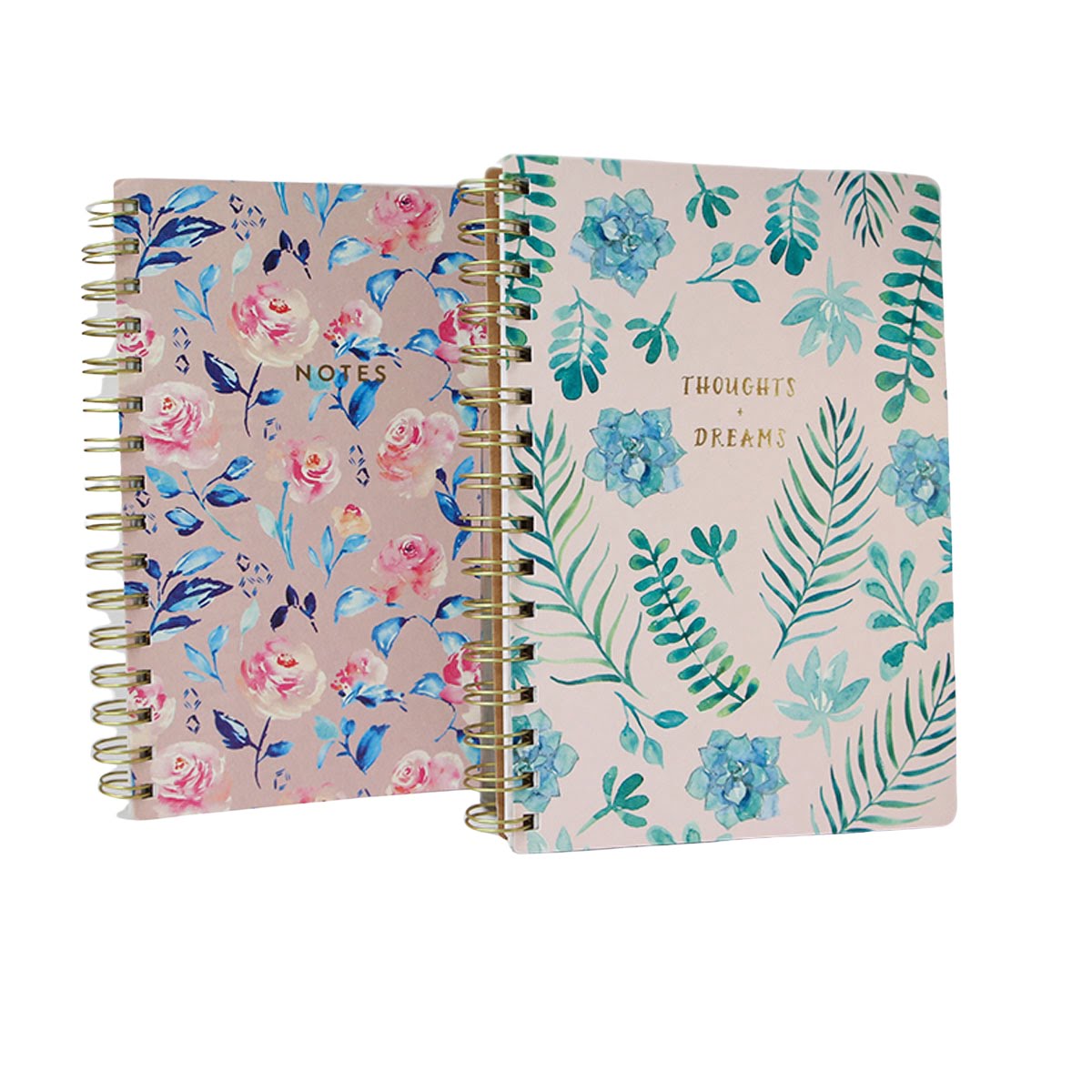 Acar Juno 14,5*21 cm Spiralli Çizgili 80 gr 1.Hamur 256 Sayfa Defter