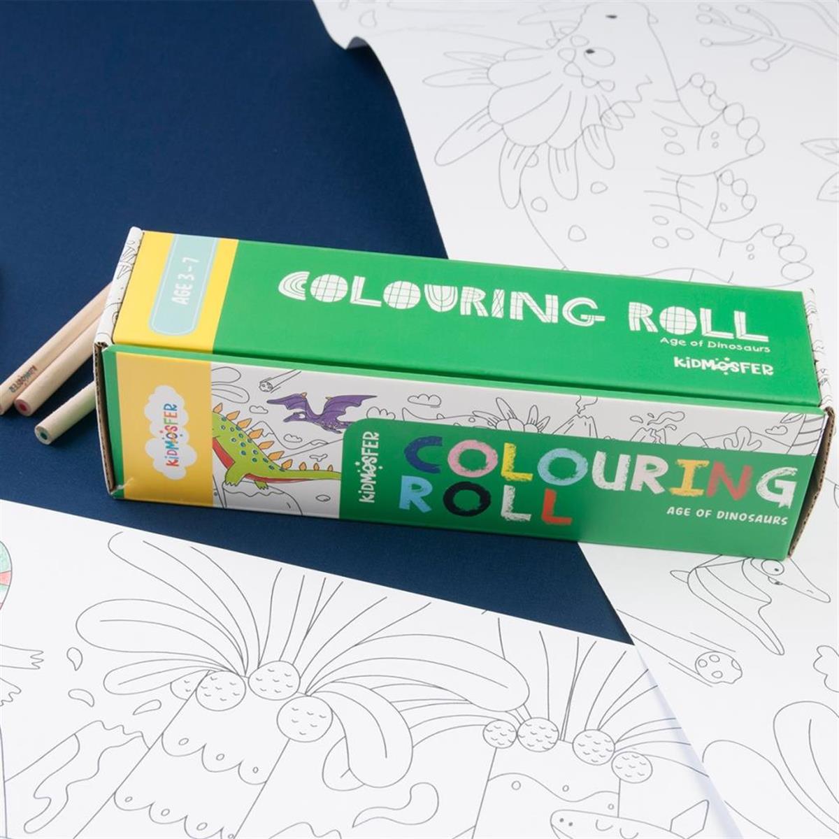 Boyama Rulosu Colouring Roll 3-7 Yaş