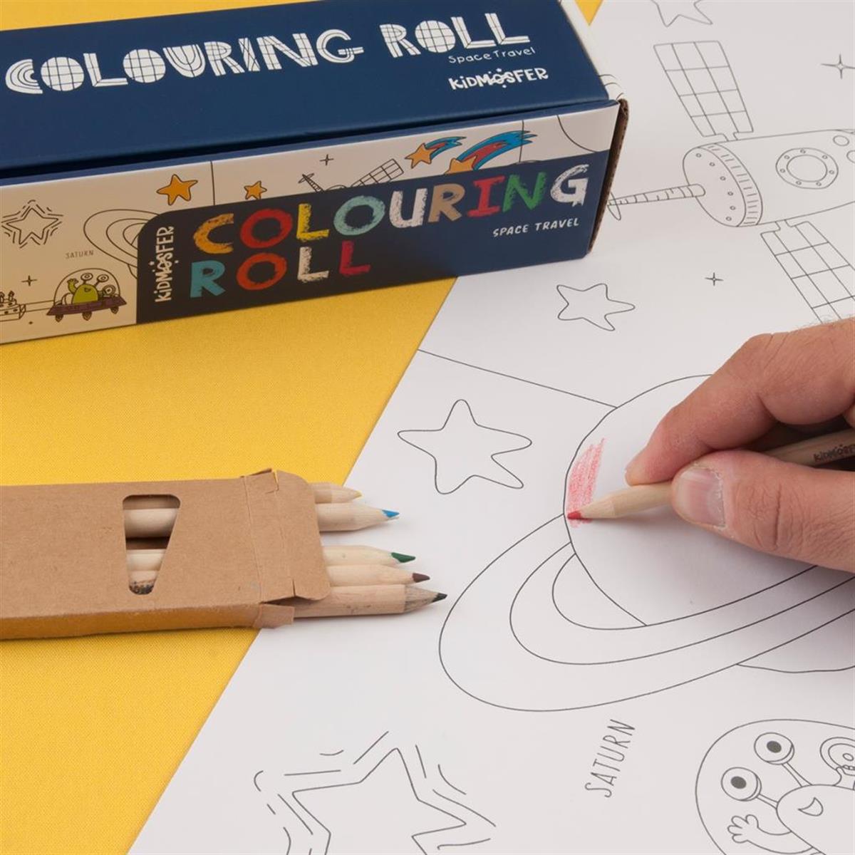 Boyama Rulosu Colouring Roll 3-7 Yaş