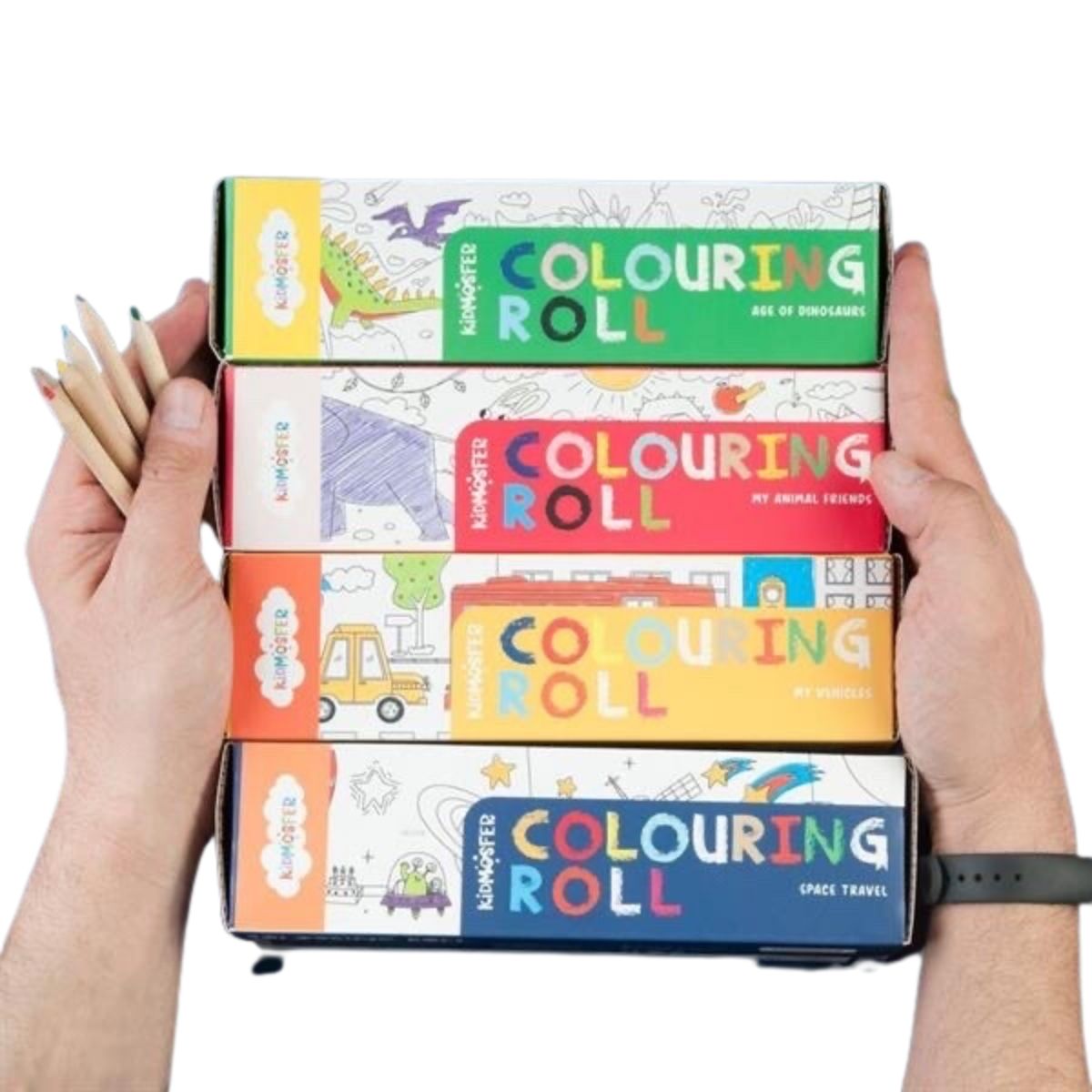 Boyama Rulosu Colouring Roll 3-7 Yaş