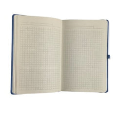 Acar Bullet Termo Deri Kapaklı 13*21 cm 256 Sayfa Kareli Defter