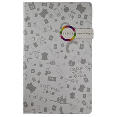 Acar Creative Mıknatıs Patlı 13*21cm 112 Sayfa 70gr. İvory Çizgisiz Defter