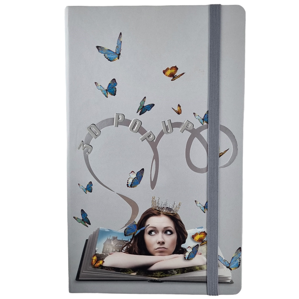Acar Creative 3D Pop Up 13*21cm 124 Sayfa 70 gr.İvory Çizgisiz Defter
