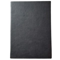 Acar Termo Deri Esnek Kapaklı 10,5*15 cm 160 Sayfa Kareli Defter Füme