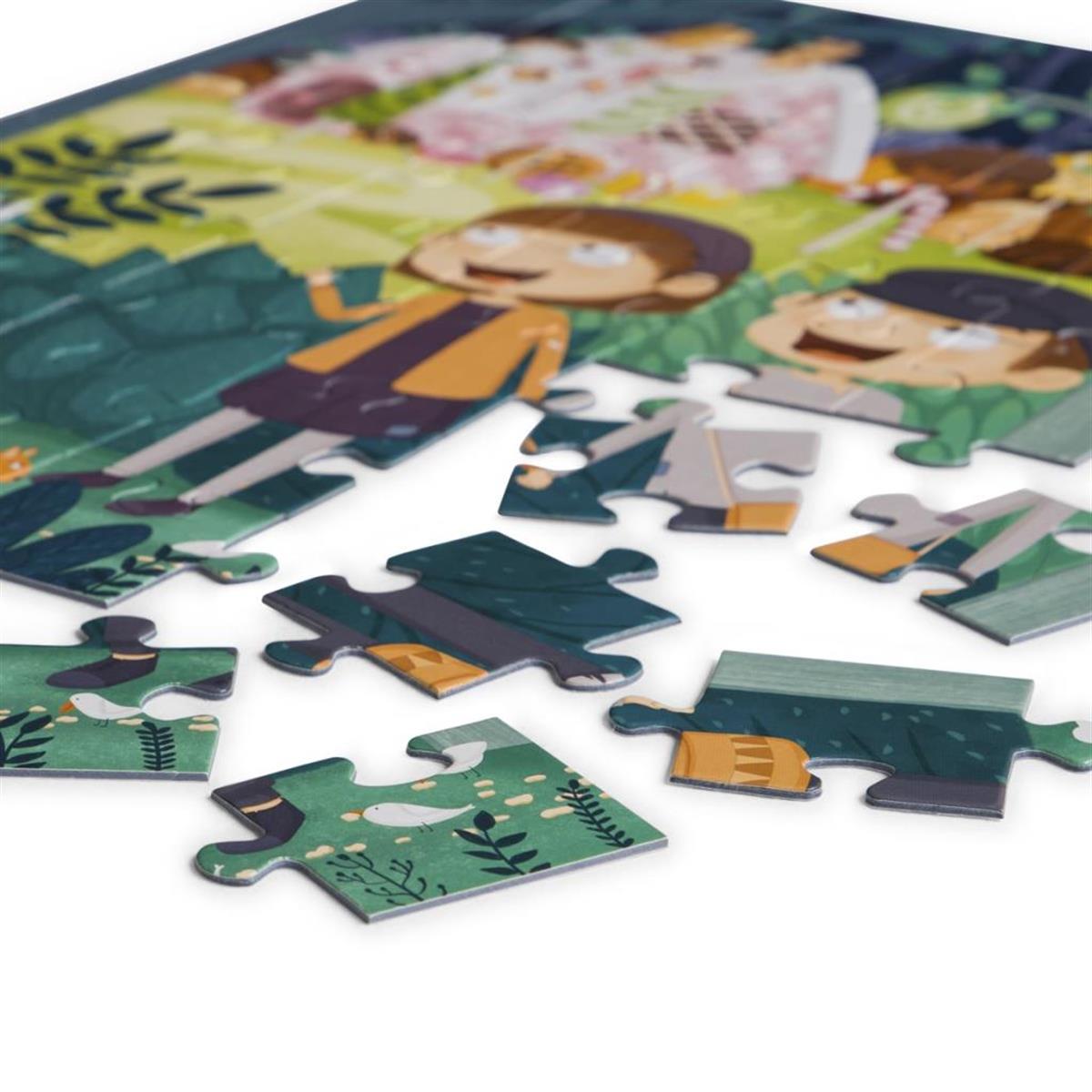 Masal Karekterleri Puzzle Yapboz 48 Parça 3+ Yaş
