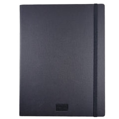 Acar Notes 19*25 cm 192 Sayfa Kenar Boyamalı Siyah Defter