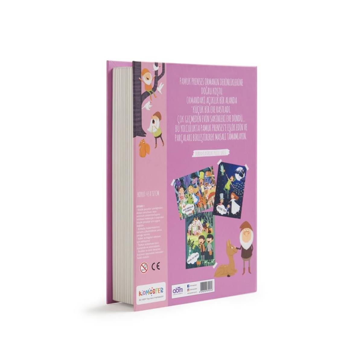 Masal Karekterleri Puzzle Yapboz 48 Parça 3+ Yaş