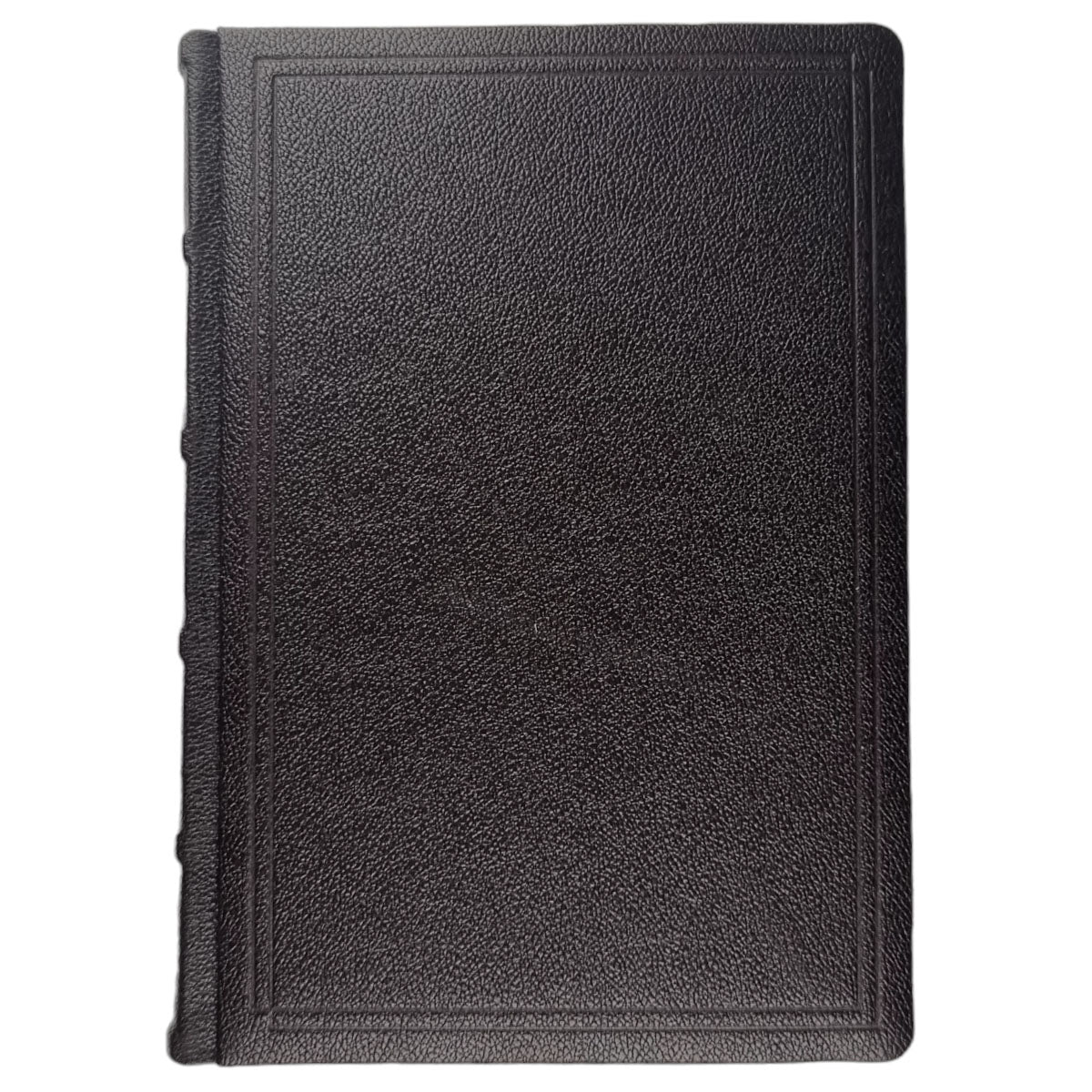 Acar Quimpir Defter 14,3*20,5 Cm Sert Kapak Hakiki Deri ÇizgisizKenar Yaldız Boyamalı Defter
